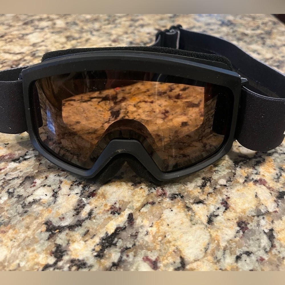 Kids Black Ski Goggles